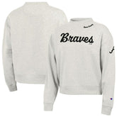 Atlanta Braves Champion Women's Triumph Tri-Blend Sweatshirt - MLB