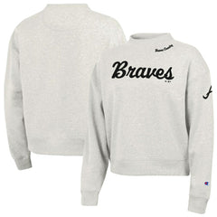 Atlanta Braves Champion Women's Triumph Tri-Blend Sweatshirt - MLB