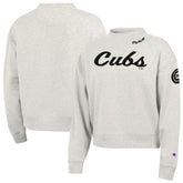 Chicago Cubs Champion Women's Triumph Tri-Blend Sweatshirt - MLB