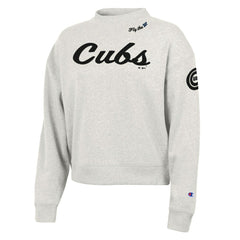 Chicago Cubs Champion Women's Triumph Tri-Blend Sweatshirt - MLB