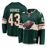 Quinn Hughes Minnesota Wild Fanatics Home Breakaway Jersey - Green - NHL