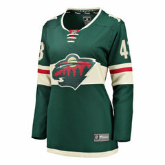 Quinn Hughes Minnesota Wild Fanatics Women's Home Breakaway Jersey - Green - NHL