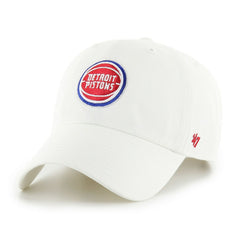 Detroit Pistons '47 Clean Up Adjustable Hat White - NBA