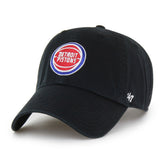 Detroit Pistons '47 Clean Up Adjustable Hat Black - NBA