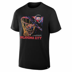 Oklahoma City Thunder Chase Chrome T-Shirt Black - NBA