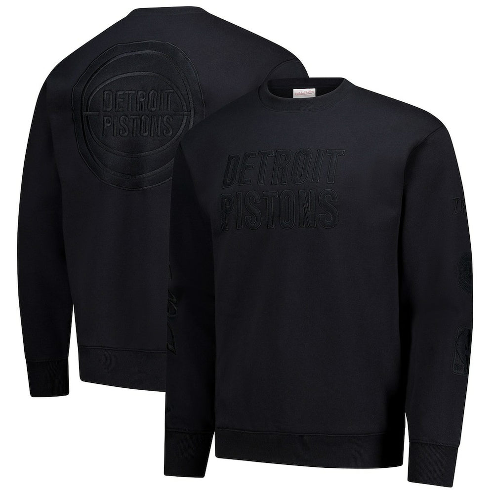 Detroit Pistons Phantom Fleece Sweatshirt Black - NBA