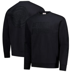 Detroit Pistons Phantom Fleece Sweatshirt Black - NBA