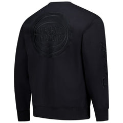 Detroit Pistons Phantom Fleece Sweatshirt Black - NBA