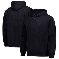 Detroit Pistons Phantom Fleece Hoodie Black - NBA