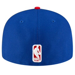 Detroit Pistons Two-Tone 59FIFTY Fitted Hat Blue - NBA