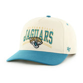 Jacksonville Jaguars '47 Flection Relaxed Hitch Adjustable Hat Natural | 47 brand