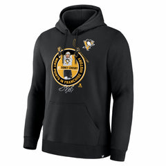 Sidney Crosby Pittsburgh Penguins Most Points in Franchise History Hoodie - Black - NHL