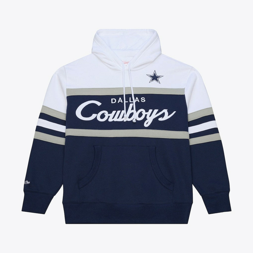Dallas Cowboys Head Coach Hoodie Navy | Mitchell & Ness