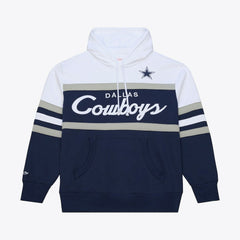Dallas Cowboys Head Coach Hoodie Navy | Mitchell & Ness