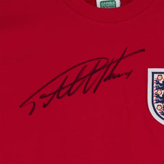Sir Geoff Hurst England National Team Autographed 1966 Score Draw Jersey Icons - FIFA World CUP