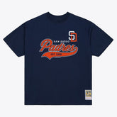 San Diego Padres Mitchell & Ness Script Sweep Arch T-Shirt - MLB