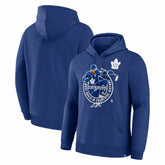 Auston Matthews Toronto Maple Leafs Most Goals in Franchise History Hoodie - Blue - NHL