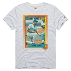 Frank Thomas Chicago White Sox Homage Unisex 1990 Topps Baseball Rookie Tri-Blend T-Shirt - MLB