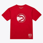 Atlanta Hawks Unisex Hardwood Classics Arch T-Shirt Red - NBA