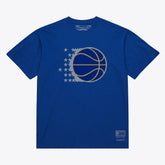 Orlando Magic Unisex Hardwood Classics Arch T-Shirt Royal - NBA
