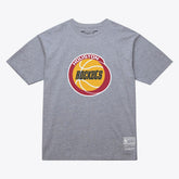Houston Rockets Unisex Hardwood Classics Arch T-Shirt Heather Gray - NBA