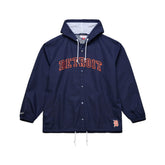 Detroit Tigers Mitchell & Ness Full-Snap Hooded Coaches Jacket - MLB