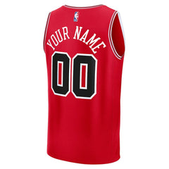 Chicago Bulls Youth Fastbreak Custom Jersey Icon Editi- Red - NBA