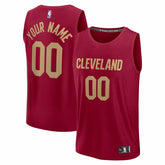 Cleveland Cavaliers Youth Fastbreak Custom Jersey Icon Editi- Red - NBA