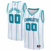 Charlotte Hornets Fastbreak Custom Jersey Association Edition White - NBA