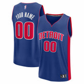 Detroit Pistons Youth Fastbreak Custom Jersey Icon Editi- Blue - NBA