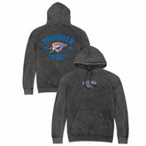Oklahoma City Thunder Stadium Essentials Unisex Get Back Vintage Raglan Hoodie Black - NBA