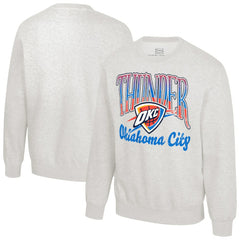Oklahoma City Thunder Stadium Essentials Unisex Sky High Fleece Sweatshirt Oatmeal - NBA