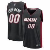 Miami Heat Fastbreak Custom Jersey Icon Edition Black - NBA