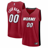 Miami Heat Fastbreak Custom Jersey Statement Edition Red - NBA