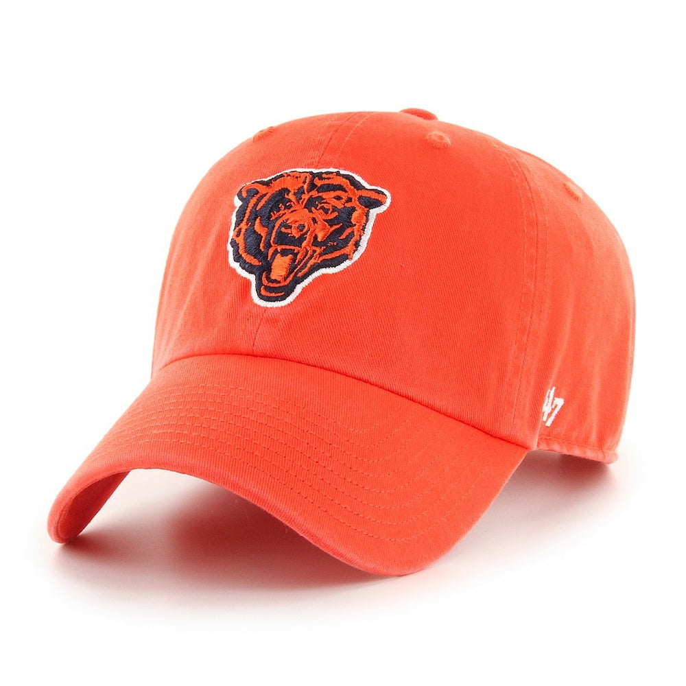 Chicago Bears '47 Historic Logo Clean Up Adjustable Hat Orange | 47 brand