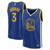Will Richard Golden State Warriors Fast Break Replica Jersey Blue Icon Edition - NBA