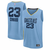 Cedric Coward Memphis Grizzlies Fast Break Replica Player Jersey Statement Edition Light Blue - NBA