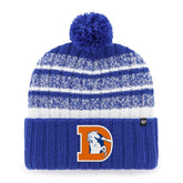 Denver Broncos '47 Tavern Cuffed Knit Hat with Pom Royal | 47 brand