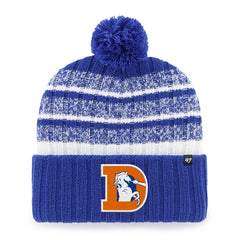 Denver Broncos '47 Tavern Cuffed Knit Hat with Pom Royal | 47 brand