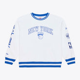 New York Knicks Arctic Fleece Sweatshirt White - NBA