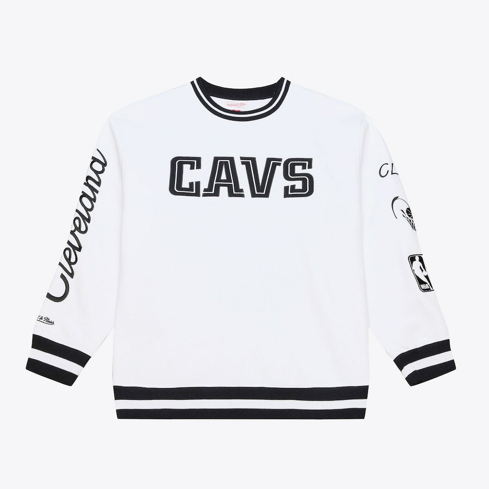 Cleveland Cavaliers Arctic Fleece Sweatshirt White - NBA