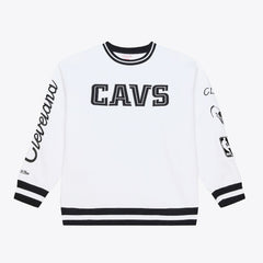 Cleveland Cavaliers Arctic Fleece Sweatshirt White - NBA