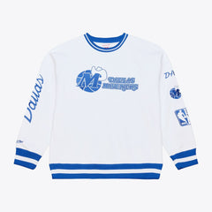 Dallas Mavericks Arctic Fleece Sweatshirt White - NBA