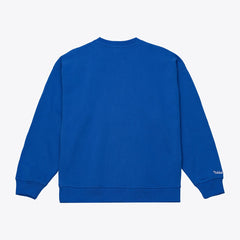 New York Knicks Women's Hardwood Classics Script Lightweight Sweatshirt Royal - NBA