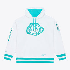 Memphis Grizzlies Artic Fleece Hoodie White - NBA