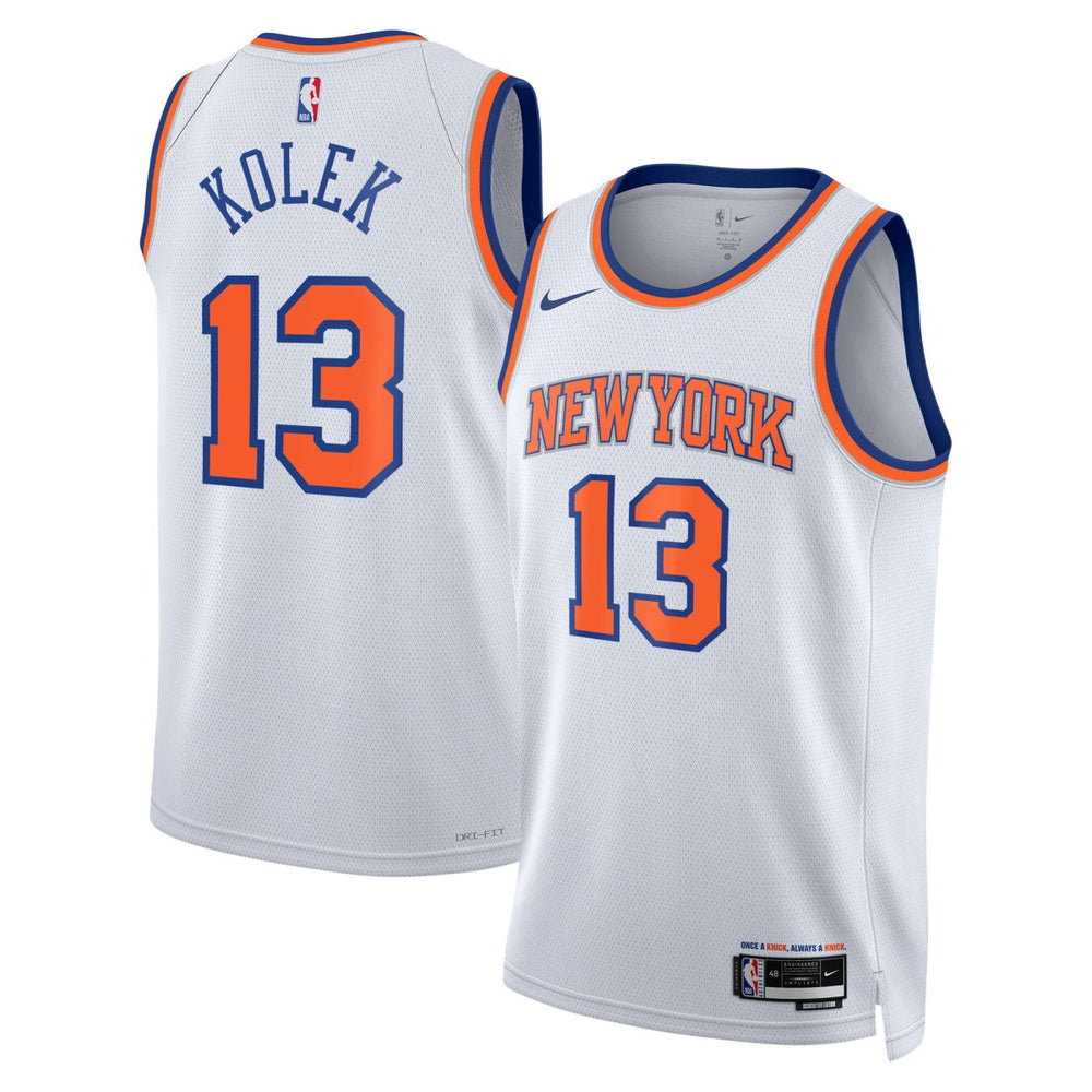 Tyler Kolek New York Knicks Unisex Swingman Jersey Association Edition White - NBA