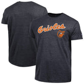 Baltimore Orioles Champion Cooperstown Wordmark Lockup Tri-Blend T-Shirt - MLB