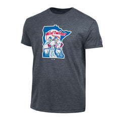 Minnesota Twins Champion Cooperstown Logo Tri-Blend T-Shirt - MLB