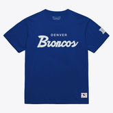 Denver Broncos Head Coach Classic T-Shirt Royal | Mitchell & Ness