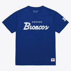 Denver Broncos Head Coach Classic T-Shirt Royal | Mitchell & Ness